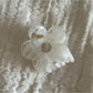 Beau - Glossy Acrylic Flower Hollow Claw Clip