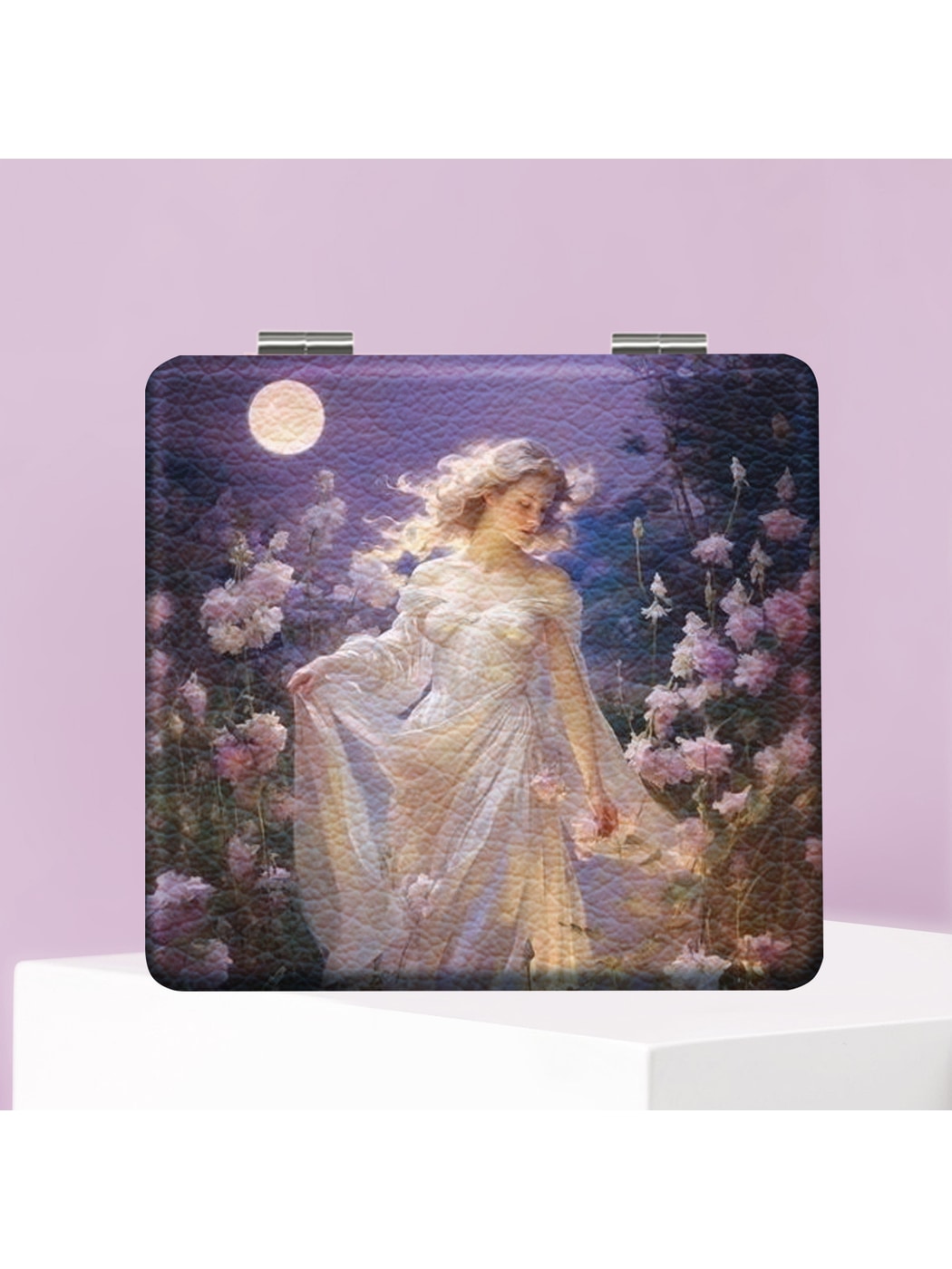 Mirroray - Foldable Beauty Print Portable Makeup Mirror