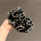 Gifty - Vintage Ruched Lace Scrunchie