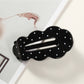 Beau - Polka Dot Cloud Shape PC Duckbill Hair Clip