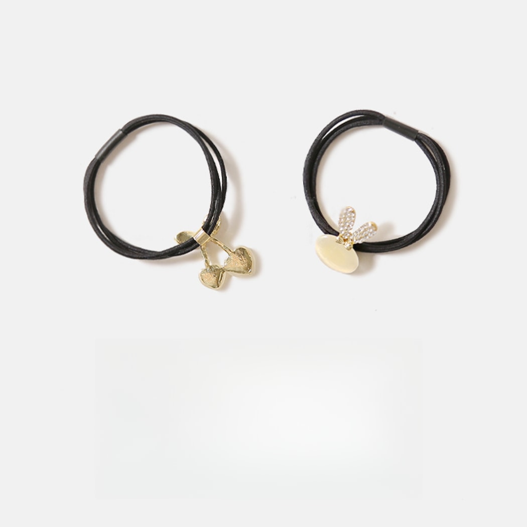 Gifty - Decorative Butterfly Motif Alloy Hair Tie
