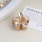 Beau - Petal Shape Plastic Alloy Fashion Claw Clip