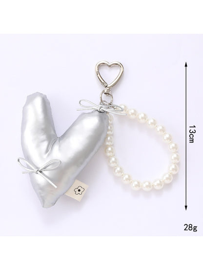 Keypus - Heart Shaped Bow Keychain