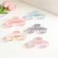 Beau - Wide Butterfly Shape PVC Hair Claw Clip