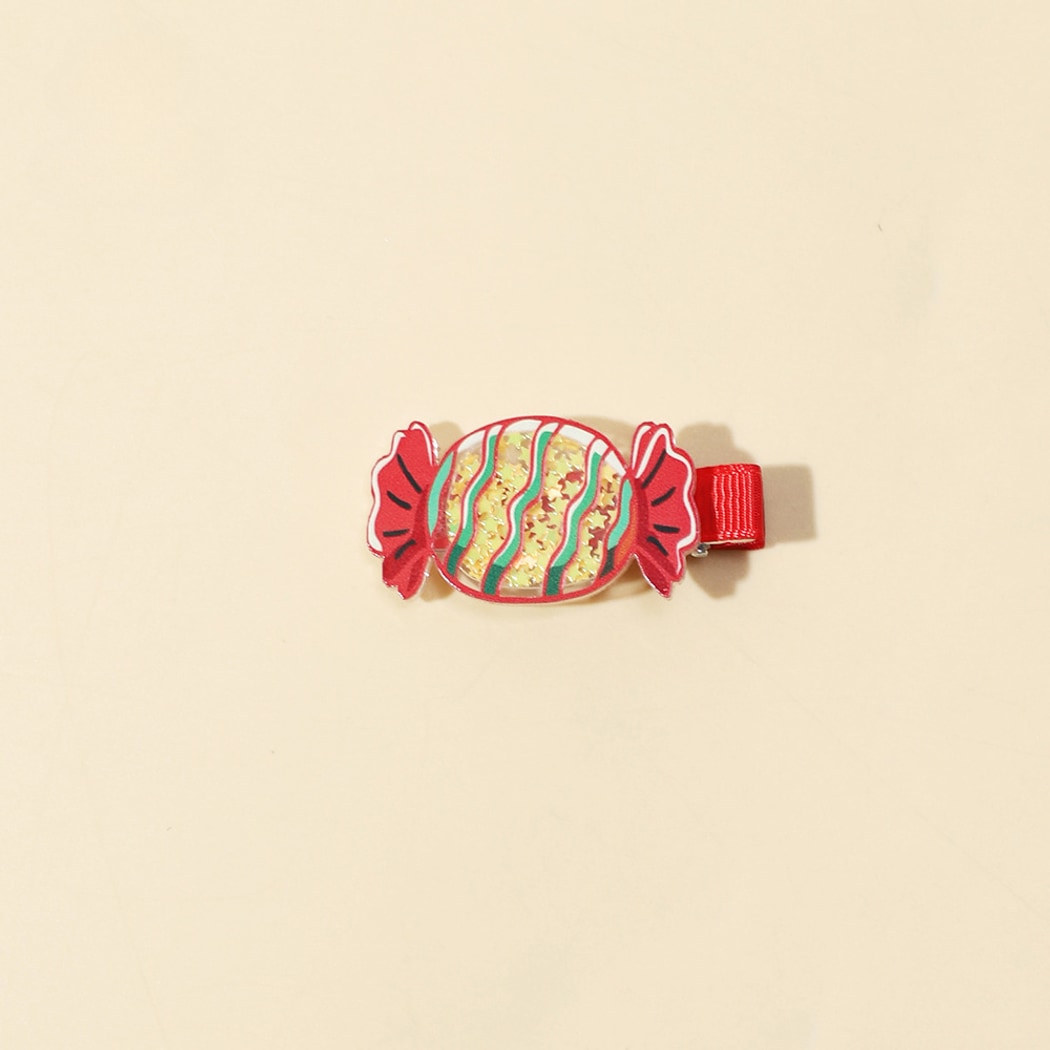 Beau - Glitter Christmas Details Side Barrette