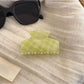 Beau - Green Plaid Claw Clip