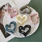 Beau - Sweet Style Heart Form Plastic Claw Hair Clip