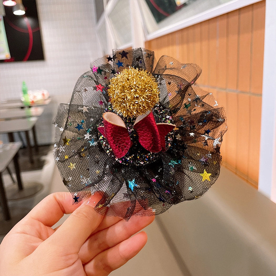 Gifty - Dark Style Halloween Bat Bow Hat Hair Clip