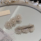 Beau - Sweet Style Flower Detail Decorative Hair Clip