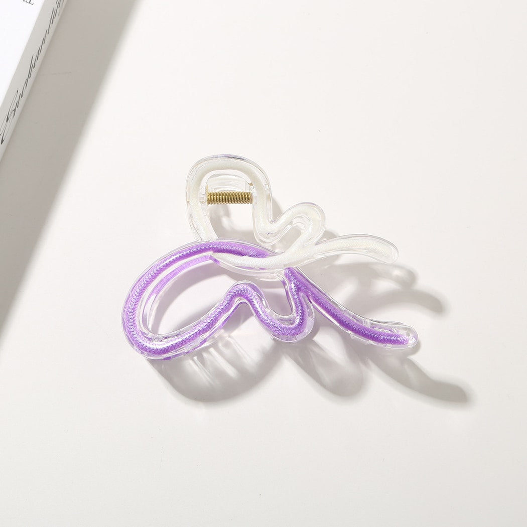 Beau - Sweet Butterfly Gradient Finish Hair Claw Clip