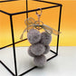 Keypus - Grape Shaped Plush Keychain Bag Charm