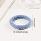 Gifty - Plaid High Elastic Ponytail Hair Tie