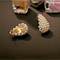 Earedge - Luxe Resin-Inlaid Earrings