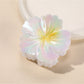 Beau - Gradient Floral Plastic Hair Claw Clip