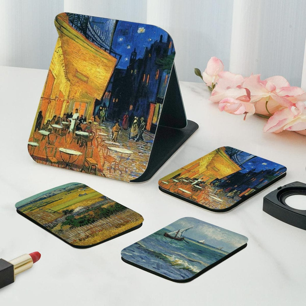 Mirroray - Art Print Portable Folding Makeup Mirror