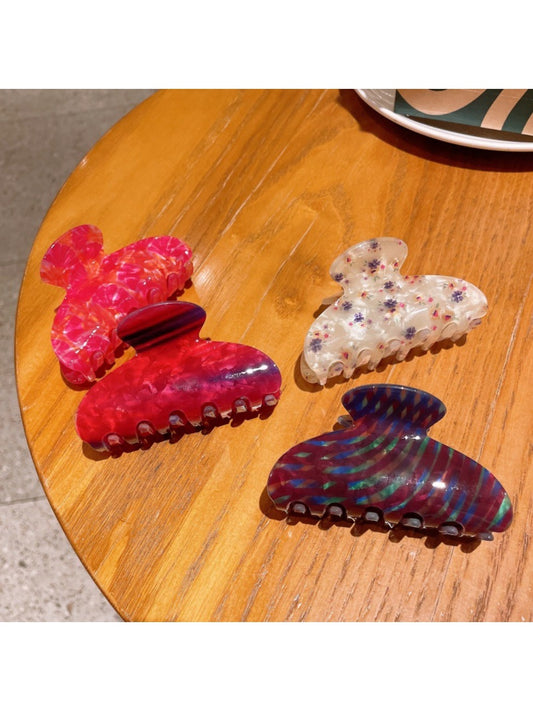 Beau - Colorful Half Circle Claw Clip