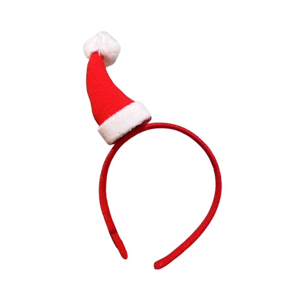 Beau - Cute Christmas Hat Style Plush Hair Clip