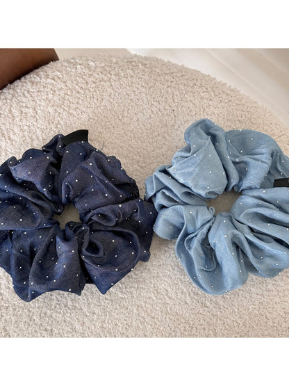 Gifty - Rhinestone Scrunchies Hair Tie