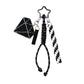 Keypus - Y2K Style Star Design Cord Keychain