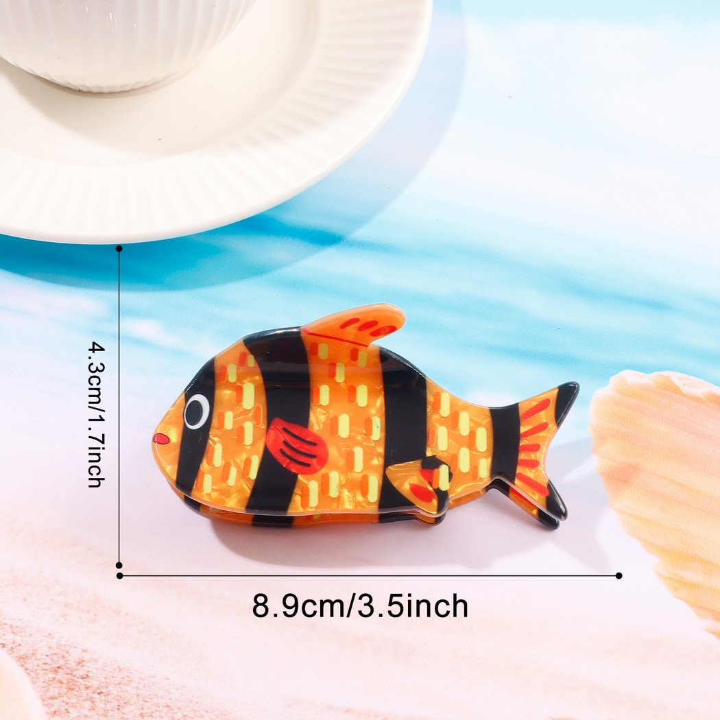 Beau - Cute Fish Theme Shaped Claw Clip