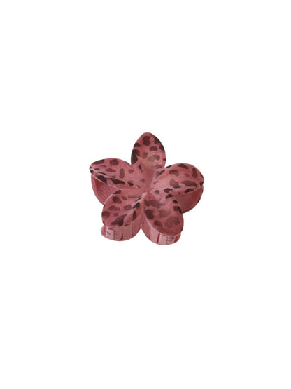 Beau - Chic Polka Dot Flower Hair Claw Clip
