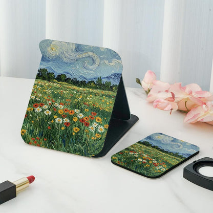 Mirroray - Double-Sided Print Tabletop Vanity Mirror