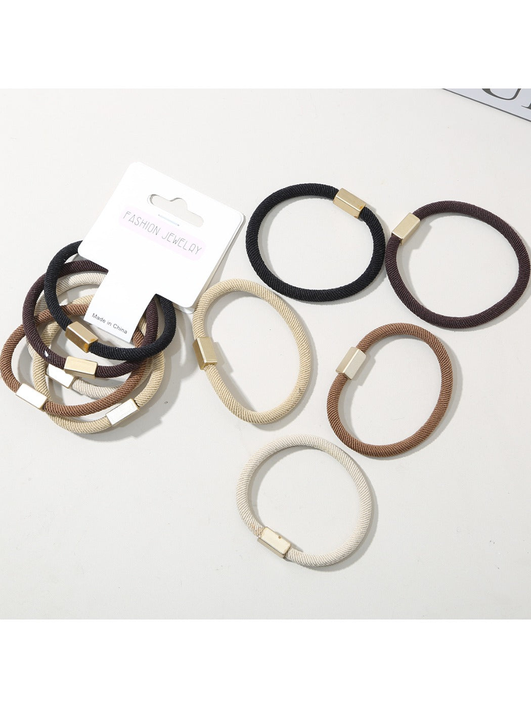 Gifty - Valentines Day Minimalist Hair Ties Set