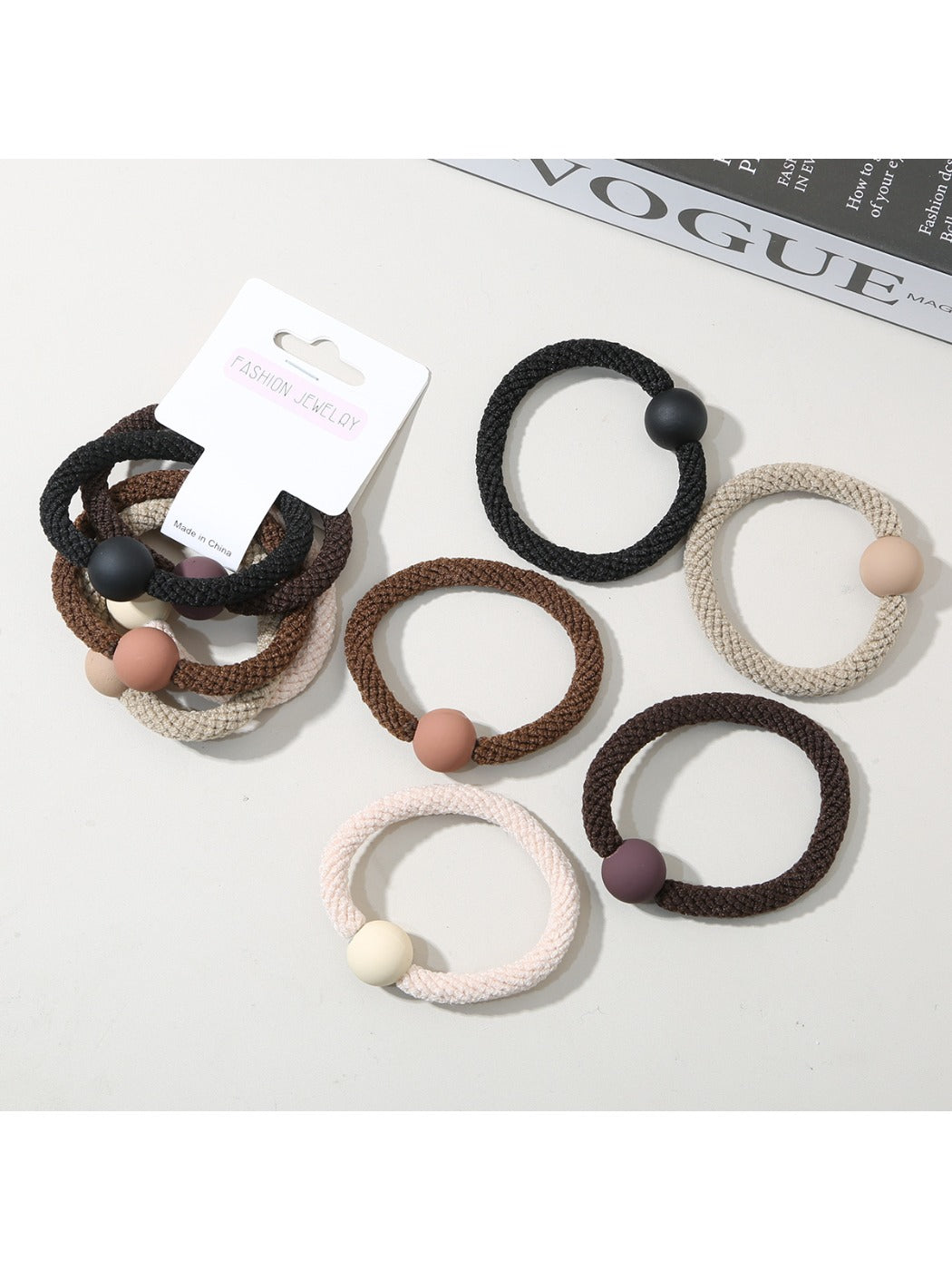 Gifty - Valentines Day Minimalist Hair Ties Set