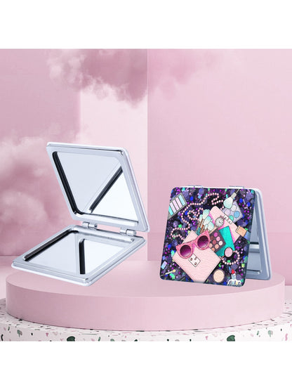 Mirroray - Portable Illustrated Folding Pocket Mirror