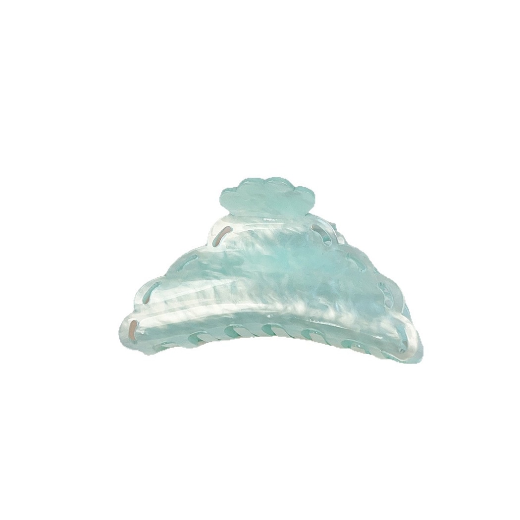 Beau - Scalloped Acrylic Styling Hair Claw Clip