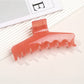 Beau - Jelly Finish Wide Shape Women's Claw Hair Clip