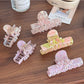 Beau - Acetate Hair Claw Clip with Flower Design