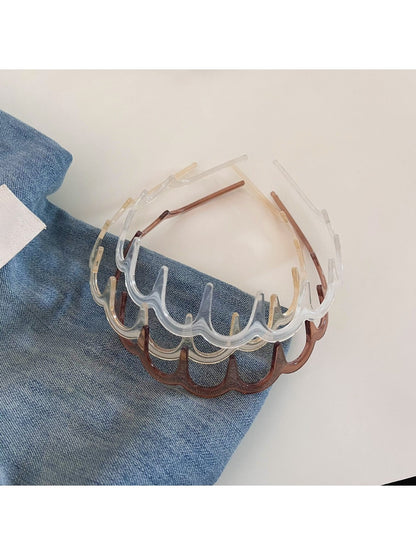 Gifty - Minimalist Solid Color Wavy Headband