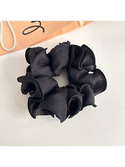 Gifty - Polyester Double Layer Luster Finish Scrunchie