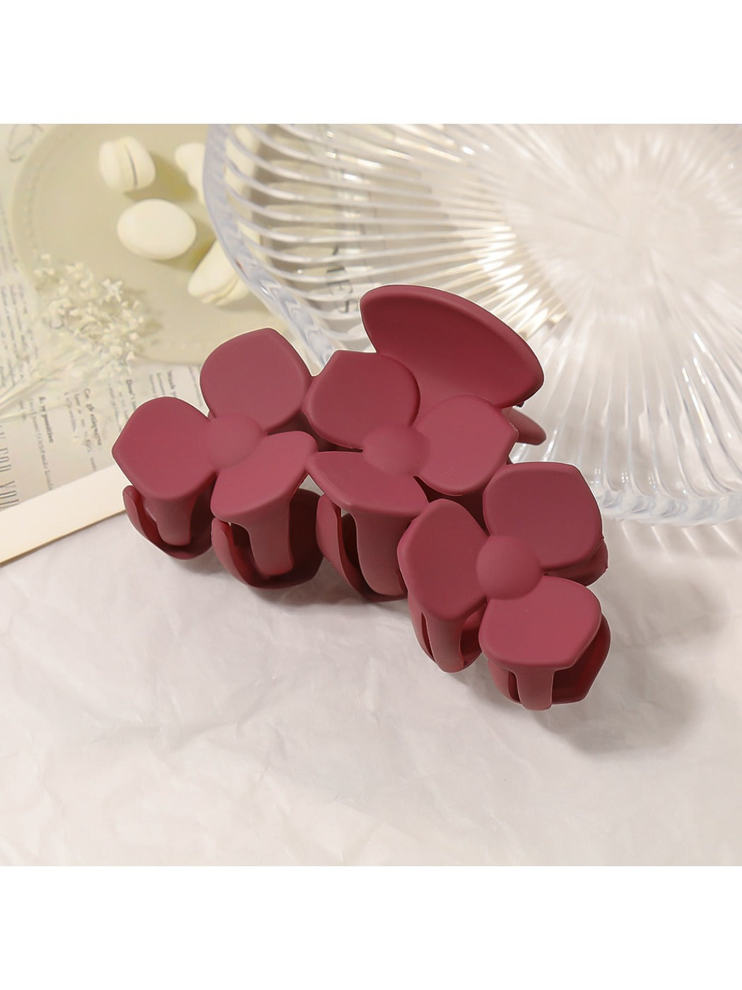Beau - Chic Square Flower Hair Clip