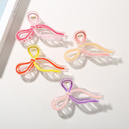Beau - Gradient Butterfly Design PS Claw Clip