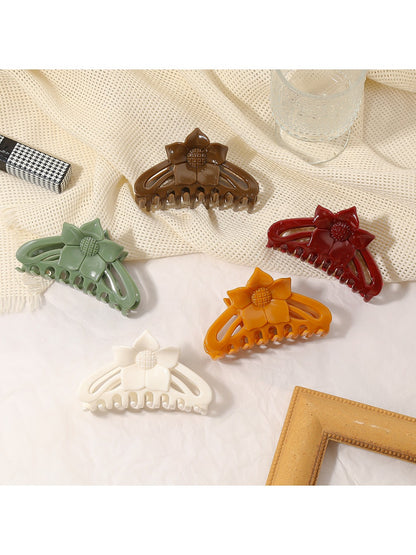 Beau - Frosted Fashion Hollow Hair Clip