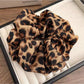 Gifty - Leopard Print Scrunchie Hair Tie
