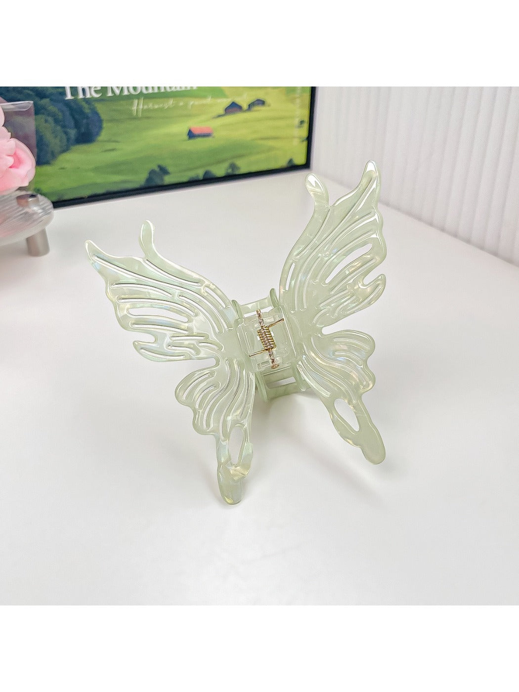 Beau - Minimalist Iridescent Hair Clip