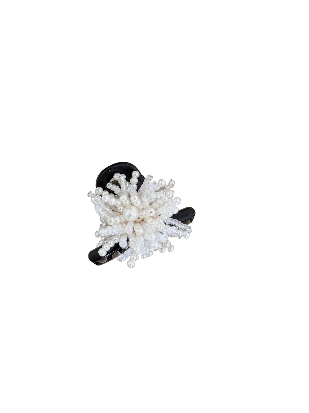 Beau - Geometric Beaded Decorative Plastic Claw Clip