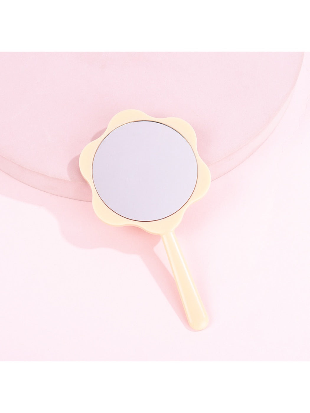 Mirroray - Solid Flower Shaped Hand Mirror