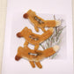 Feltery - Cute cartoon fox brooch pin
