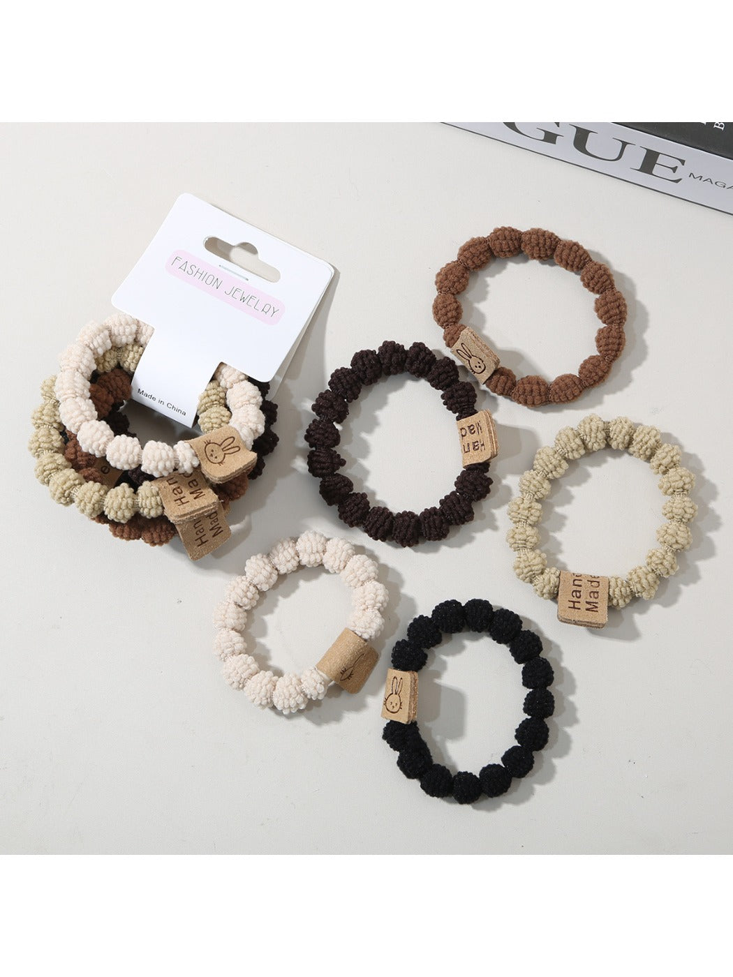 Gifty - Valentines Day Minimalist Hair Ties Set