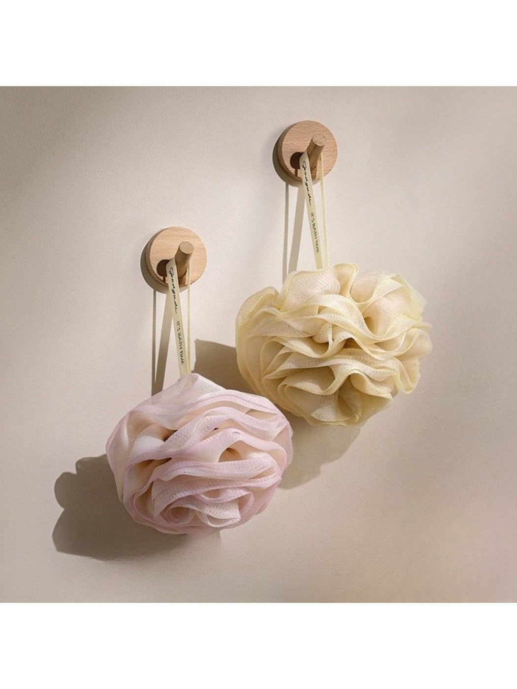 PAPO – Pastel Bloom Bath Pouf