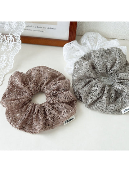 Gifty - Mesh Lace Hair Scrunchie