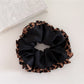 Gifty - Leopard Print Crinkle Ruffled Hair Tie