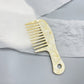 Camerow - Wide-Handle Mixed-Pattern Styling Comb
