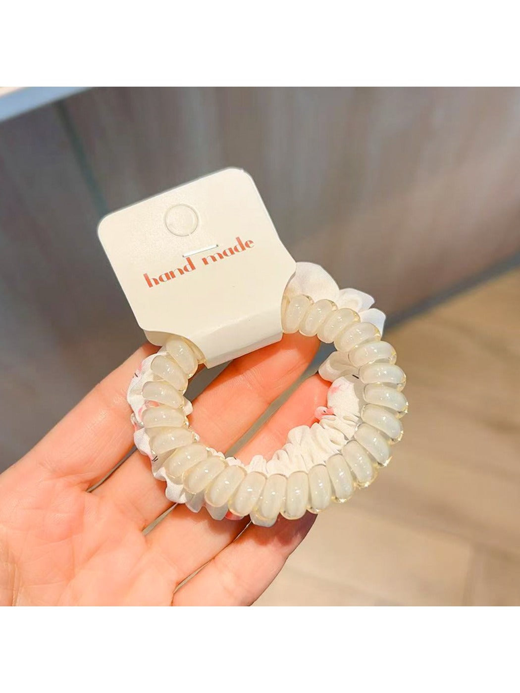 Gifty - Cartoon Jelly Telephone Coil Hair Ties 2 Pack