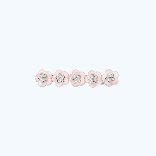 Beau - Sweet Floral Accent Decorative Hair Clip