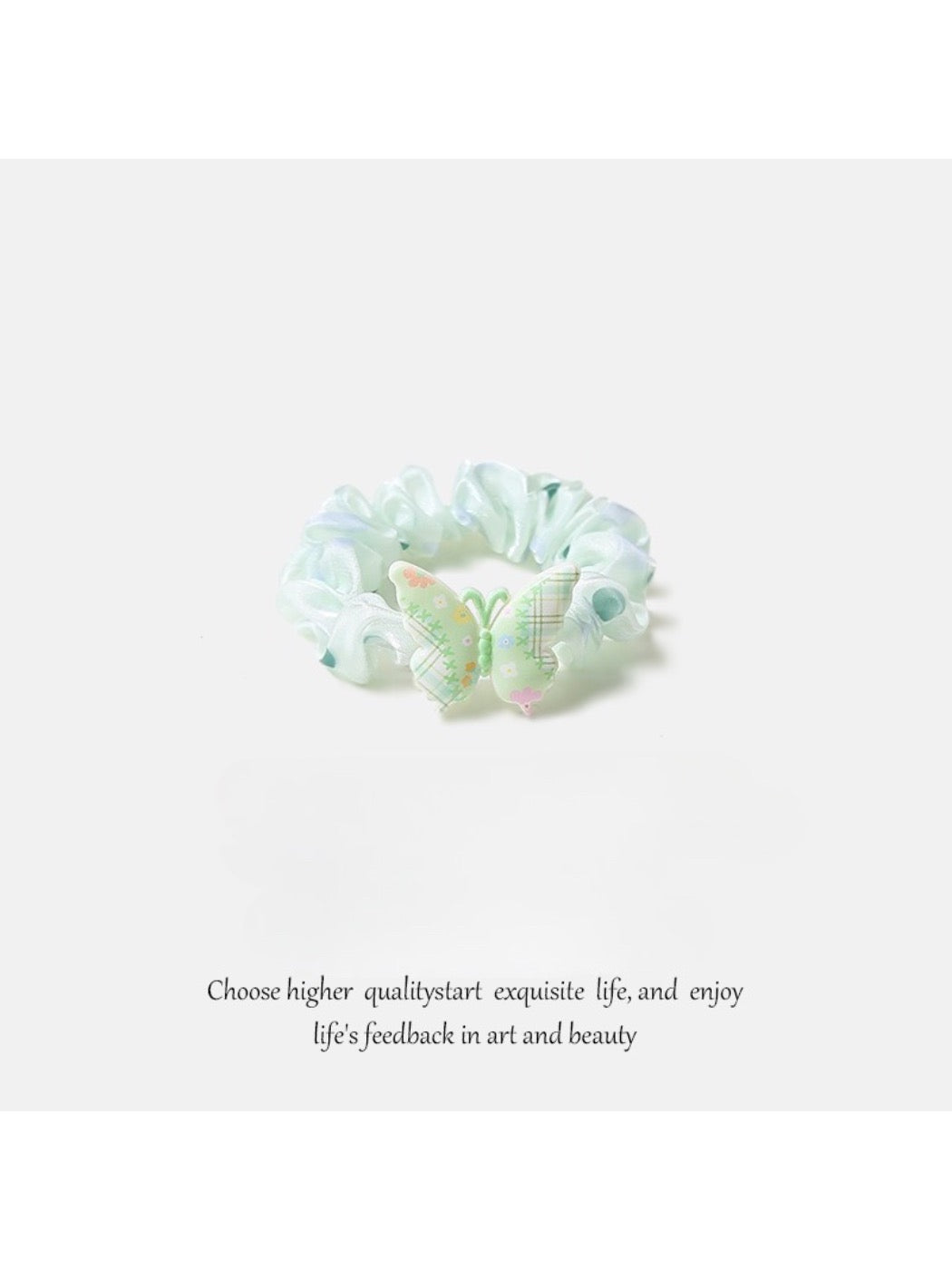 Gifty - Small Butterfly Hair Scrunchies